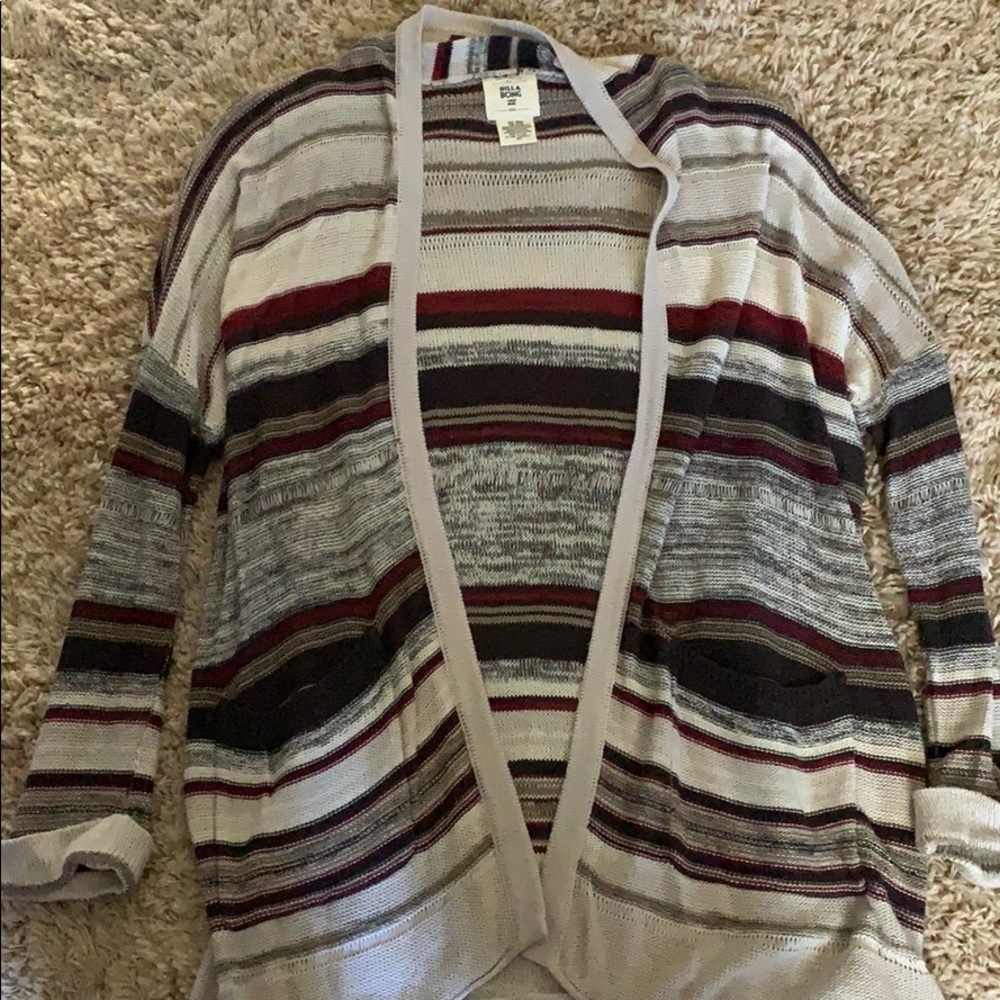 billabong cardigan